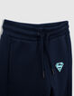 Boys’ navy joggers with SUPERMAN logo-3