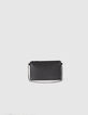 Women’s black chrome-free lambskin leather 111 clutch-2