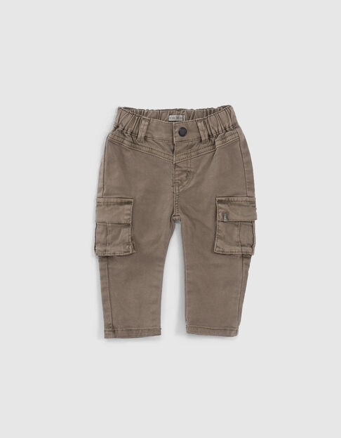 Khaki Cargohose für Babyjungen  - IKKS