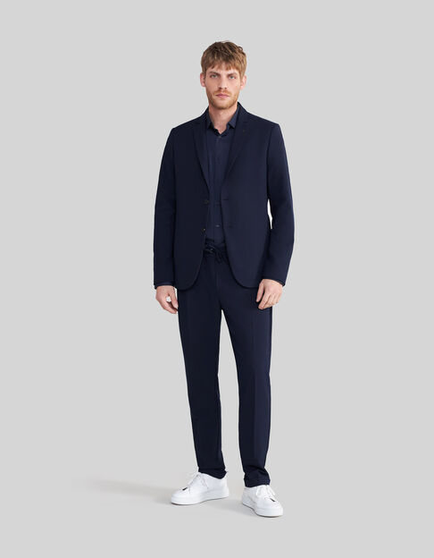 Veste de costume marine seersucker Homme - IKKS