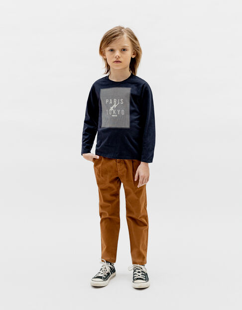 Camel CHINO pants for boys - IKKS