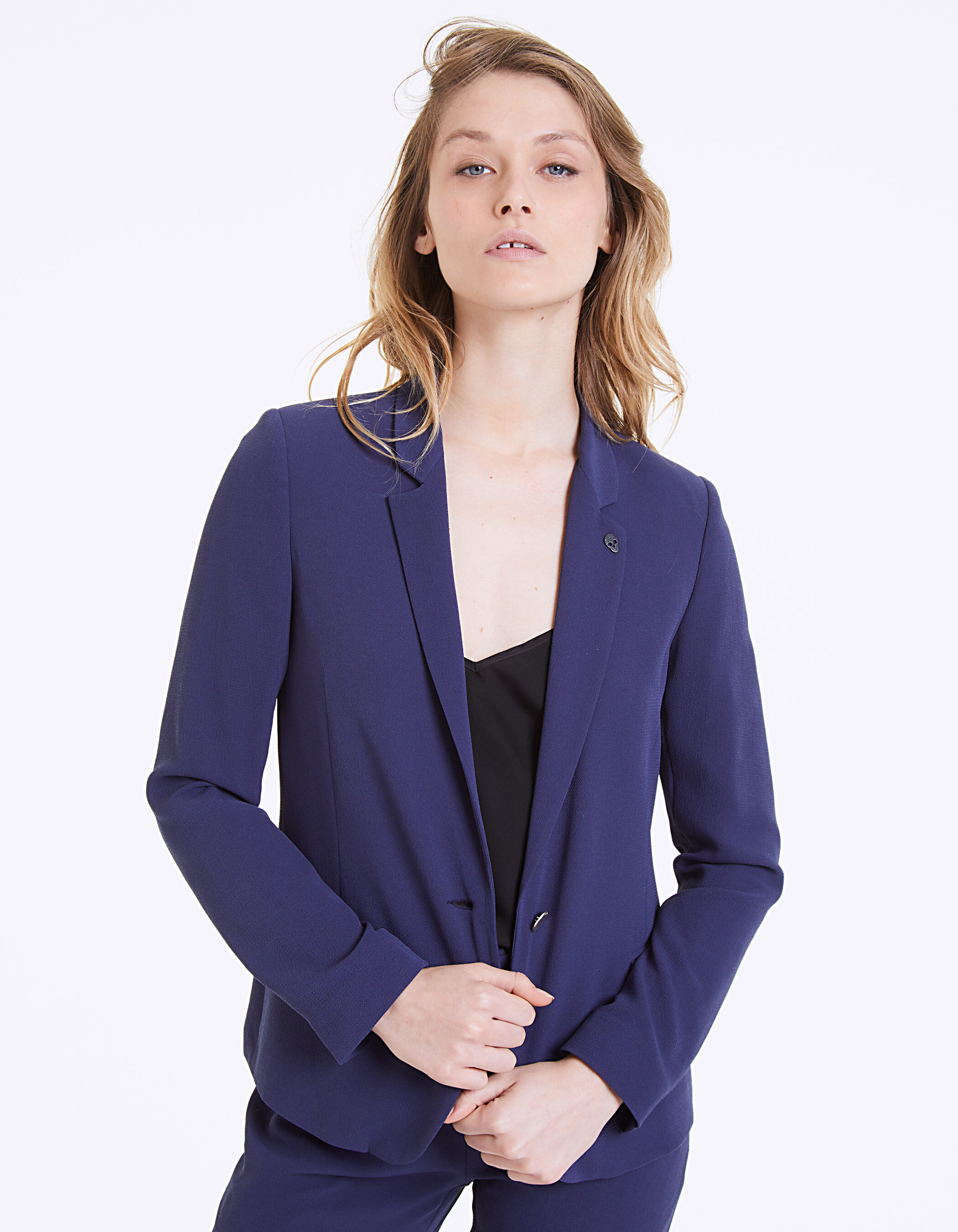 Veste tailleur 2024 longue femme