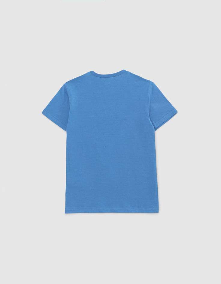 Boys’ blue T-shirt with lenticular SMILEYWORLD image-5