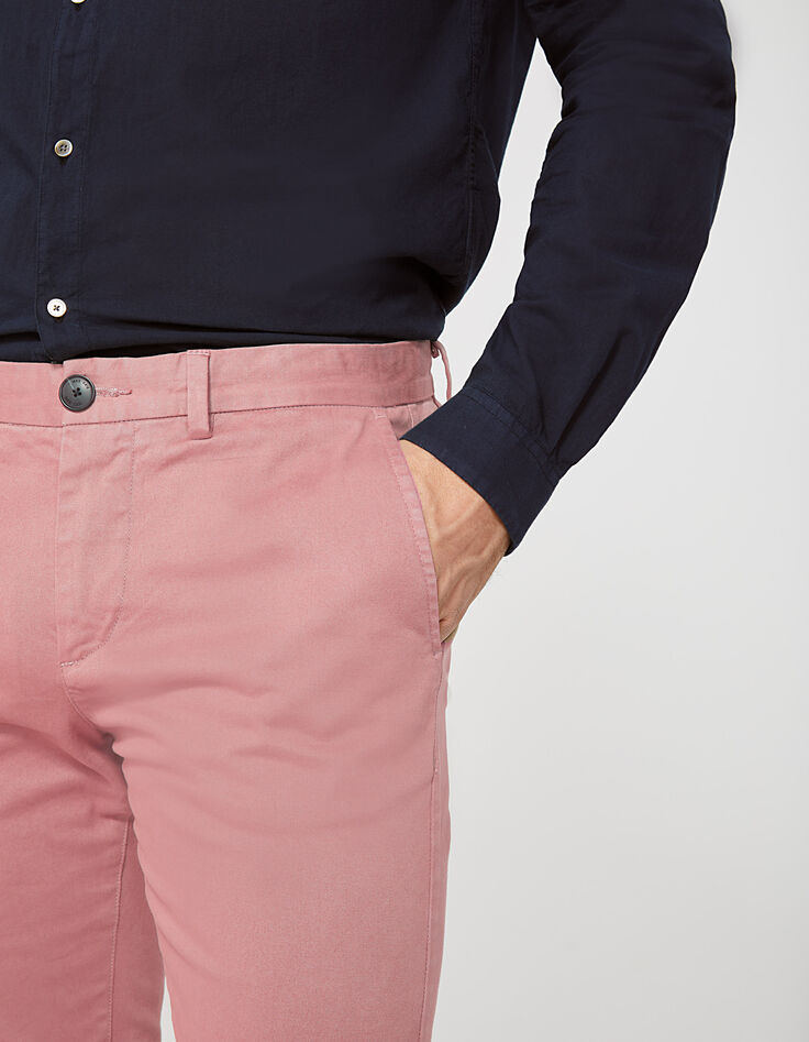 Mens’ Indian pink chinos-2