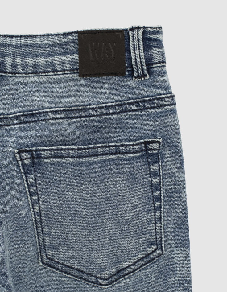 Medium blue skinny jeans jongens -5