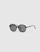 Girls’ black tortoiseshell sunglasses-1