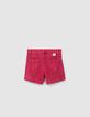 Shorts vaqueros rosa fucsia niña-4