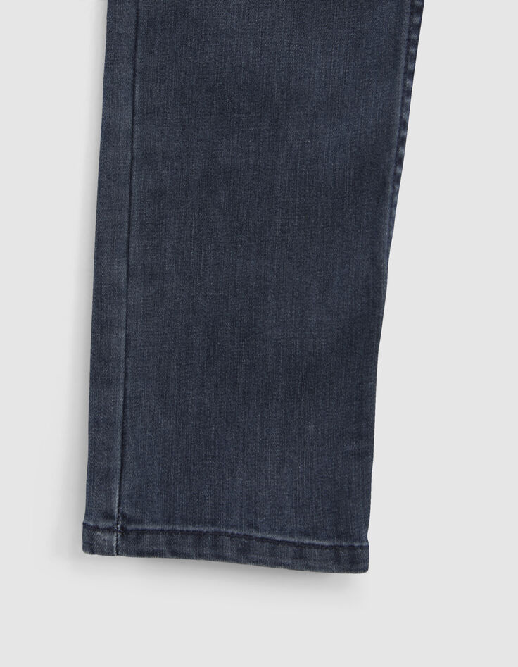 Blauwe SLIM jeans met slijtplekken jongens-4