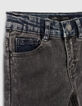 Jean skinny black used et bleu garçon -5