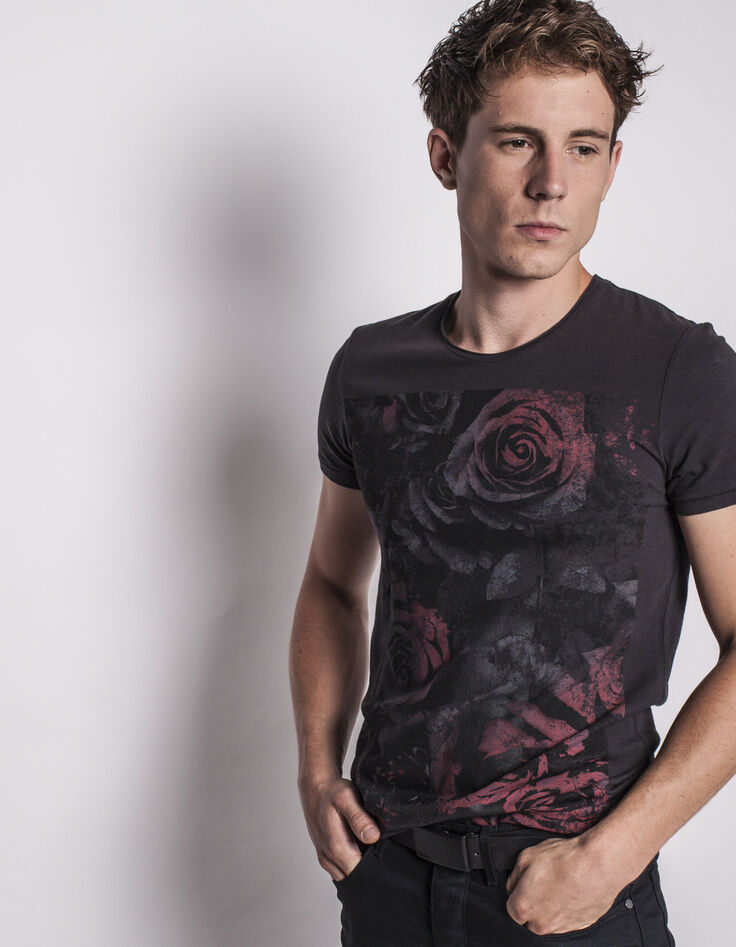 Tee-shirt imprimé homme-1