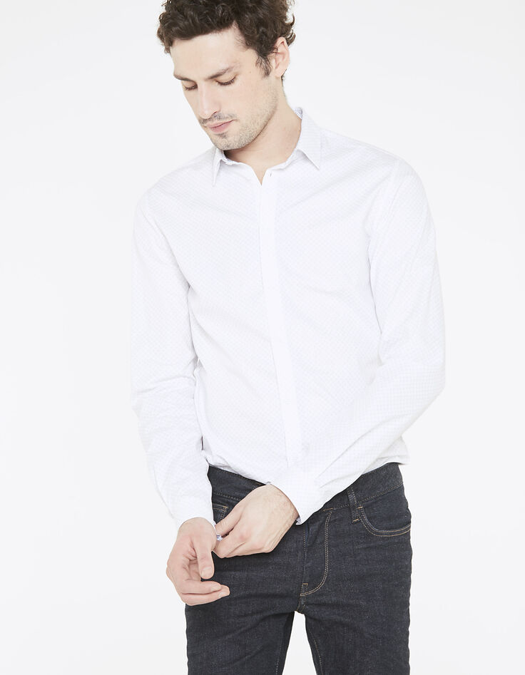 Chemise imprimée homme-4