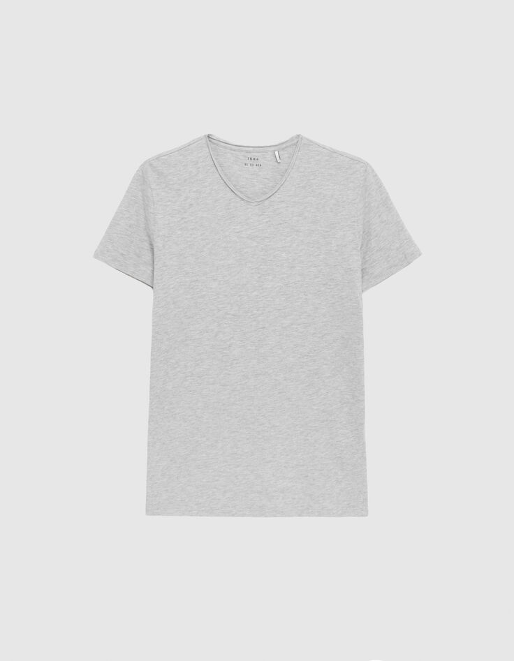 Herren-T-Shirt mit V-Ausschnitt L'Essentiel-6