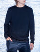 Men’s black knit Pure Edition sweater, gradual gold lurex-6