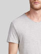 Heren T-shirt De Essential V-hals-4