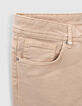 Jean SLIM rose des sables Homme-3