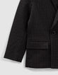 Grijze blazer pinstripes jongens-4