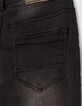 Schwarze Skinny-Jungenjeans-4