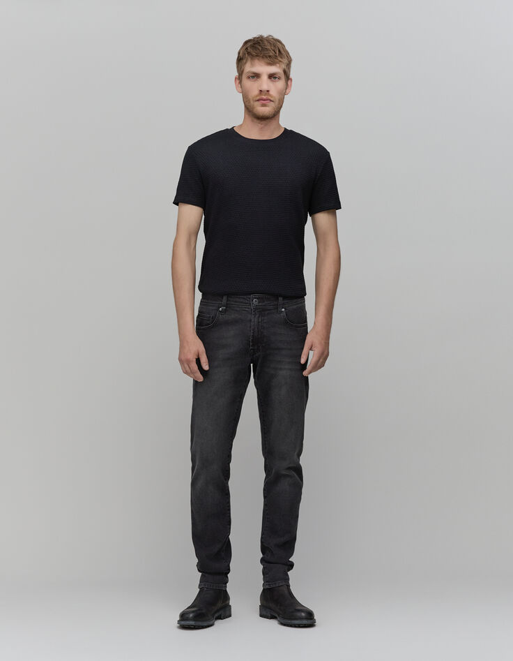 Jean SLIM gris Jimmy Homme-1