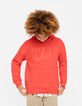 Rotes Jungensweatshirt mit gummiertem Maxi-Logo-2