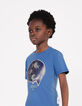 Boys’ blue T-shirt with lenticular SMILEYWORLD image-2