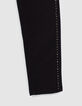 Zwarte slim jeans sculpt up-effect studs opzij Dames-5