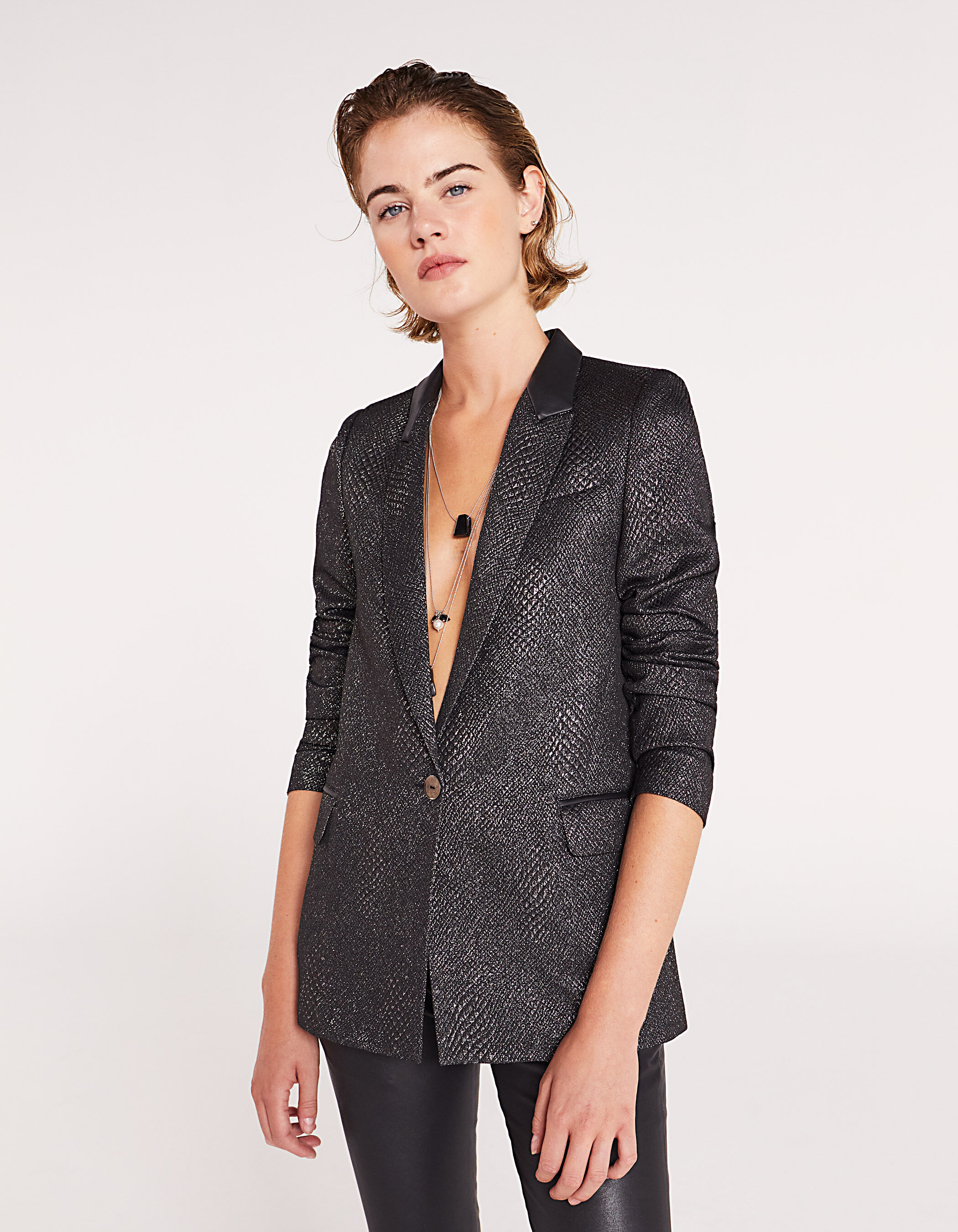 Veste tailleur originale cheap femme