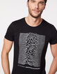 Tee-shirt noir JOY DIVISION Unknown pleasure Homme-4