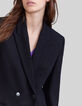 Schwarzer Damen-Strickblazer-4