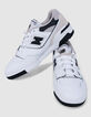 Black and white NEW BALANCE 550 boy's sneakers-5