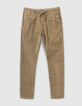 Men’s cappuccino corduroy joggers-5