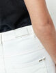 Jean slim blanc enduit high waist coupe sculpt up femme-5