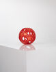 HEVEA Raspberry red natural rubber star ball-1