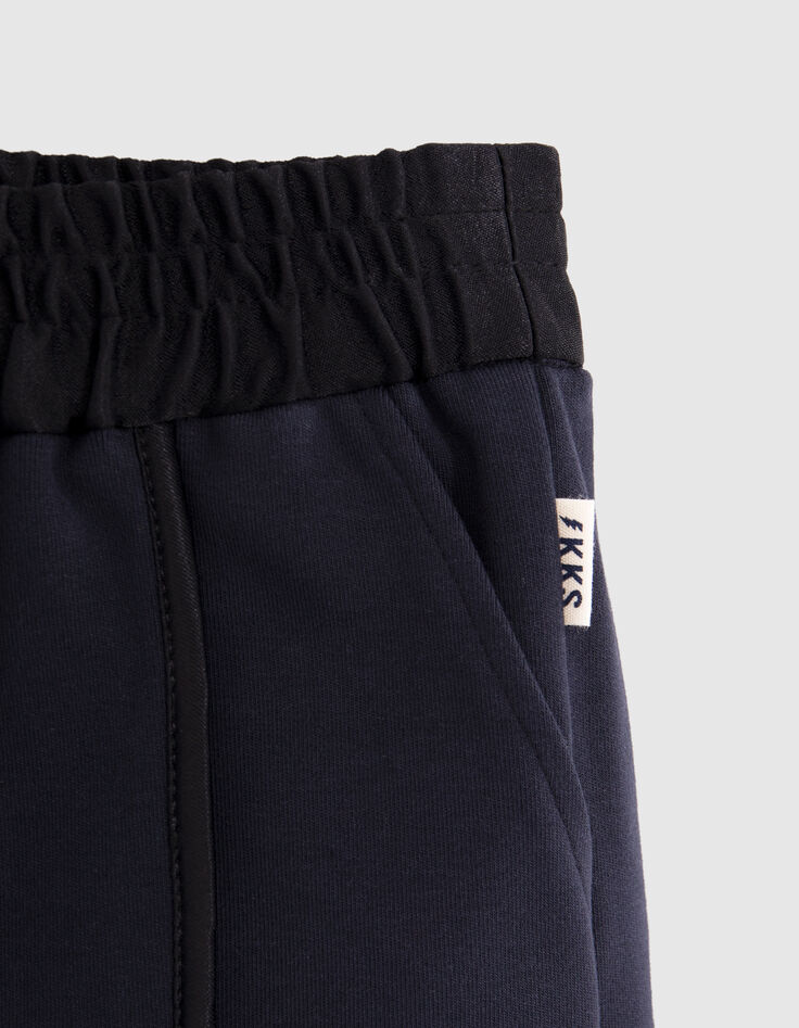 Girls' navy boxer shorts-7