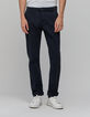 Pantalon chino SLIM bleu marine Homme-2