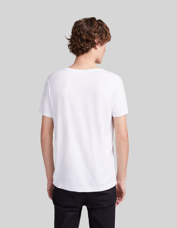 Wit T-shirt ABSOLUTE DRY Heren-3