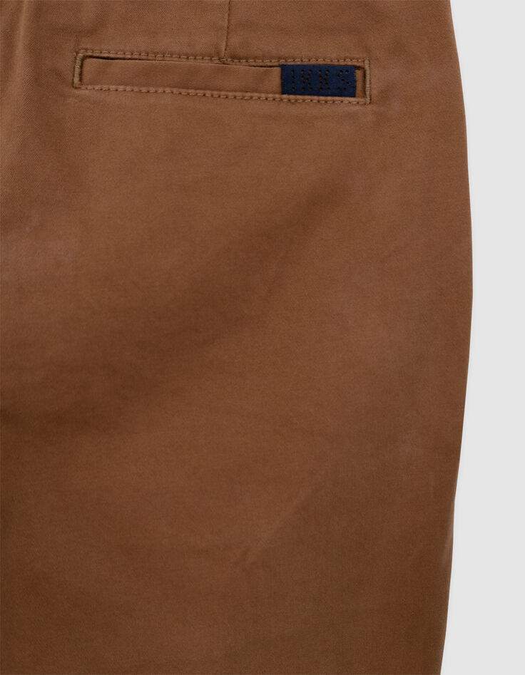 Pantalones camel CHINO para chicos-3