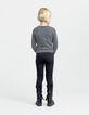 SLIM zwarte skinny jeans-meisjes riem-2