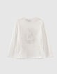 Boys’ off-white knight-fox image T-shirt-3