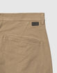 Beige chino voor heren-7