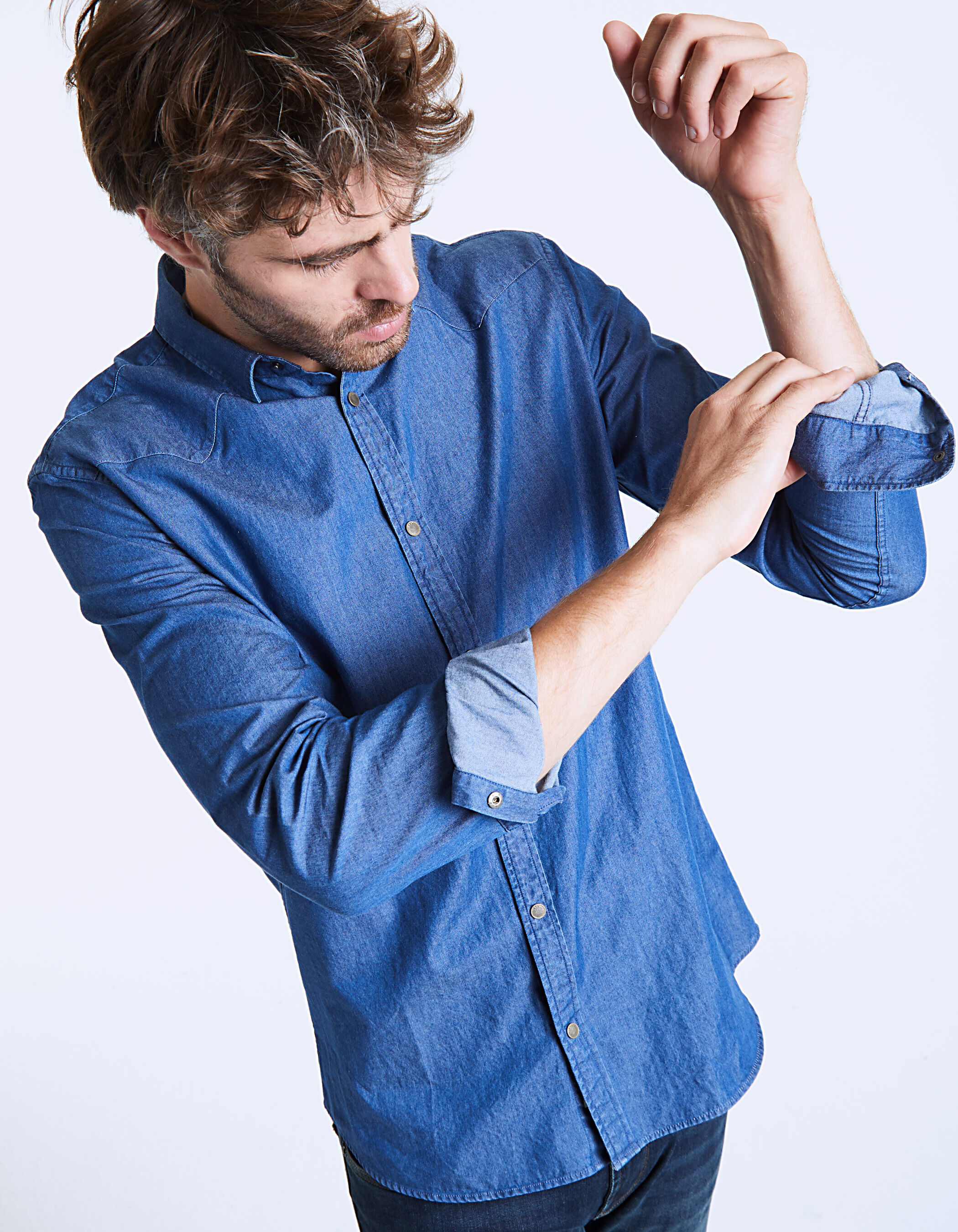 Men's Signature Lined Denim Shirt Jac | Casual Button-Down Shirts at  L.L.Bean