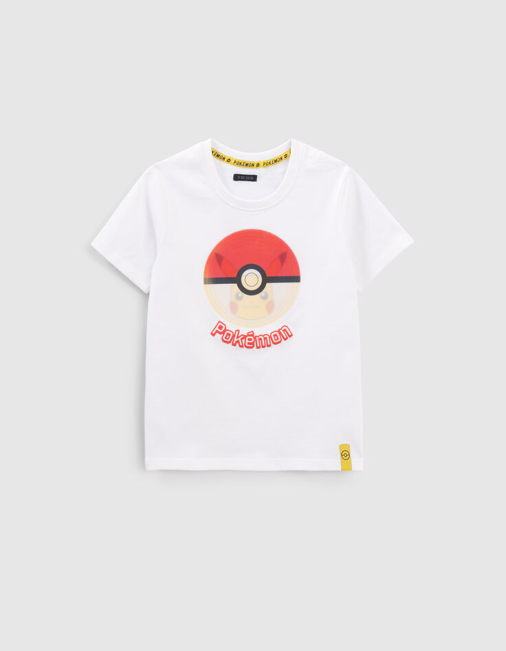Camiseta POKÉMON diseño lenticular Pokéball gafas niño-1