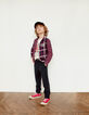 Boys' red checked shirt-2