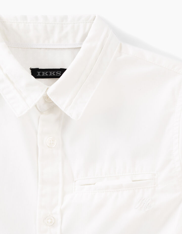 Wit overhemd voor jongens-2