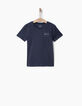 Camiseta navy Essentiels-2