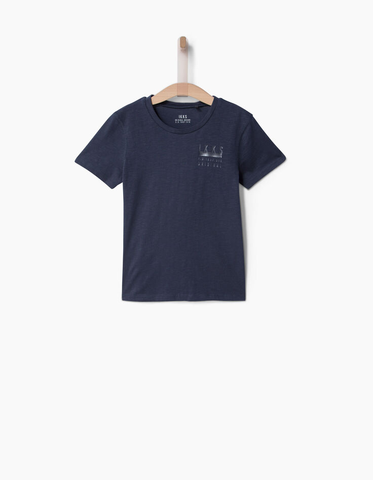 Blaues Kinder-T-Shirt-2