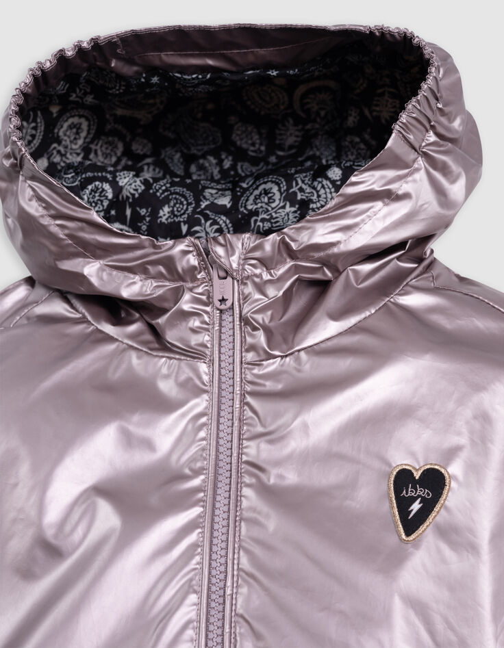 Girl's pink windbreaker jacket-2