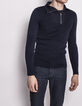 Men's navy blue sweater-4