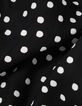 Black thin straps camisole LENZING™ ECOVERO™ polka dots-10