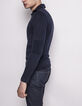 Blauer Pullover-1