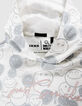 Camiseta blanca print silver all-over SMILEYWORLD niña-8